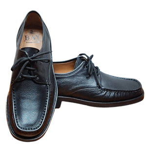 Zapato hombre "Bay", cordón kiowa negro